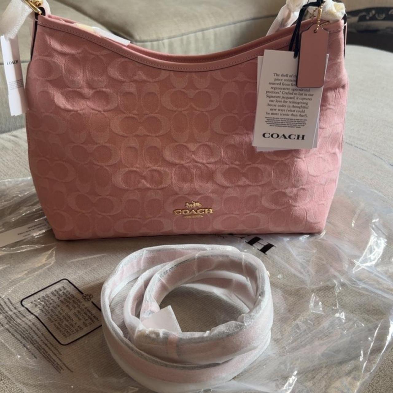 Coach signature Laurel light Pink denim