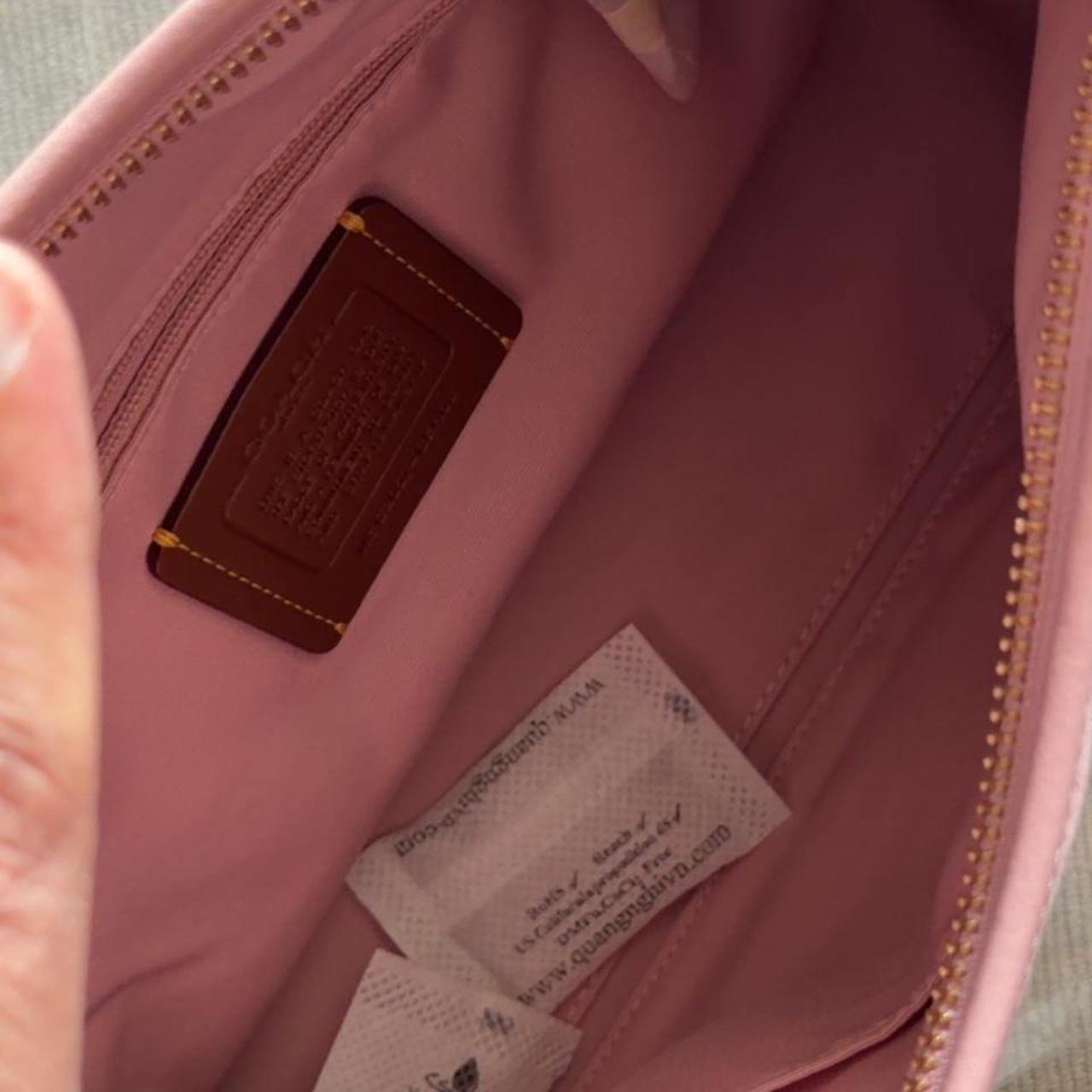 Coach signature Laurel light Pink denim