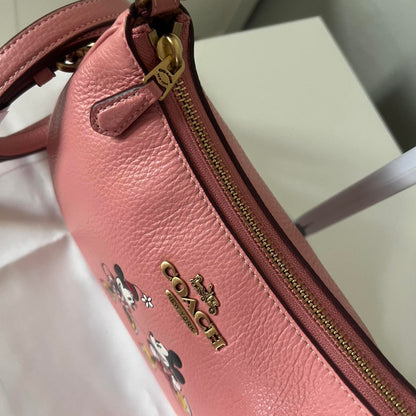 Teri Shoulder Bag with Mickey And Minnie Mouse