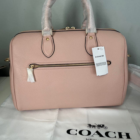 Rowan Large Satchel Bag With Shell Charm