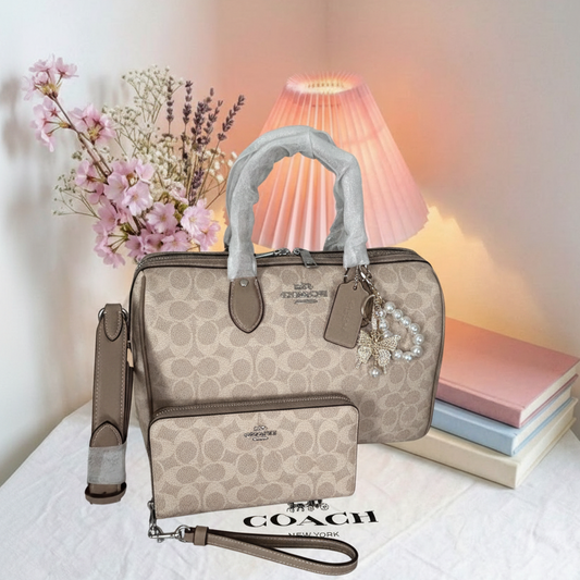 Coach Bag Set Full Size with New Background