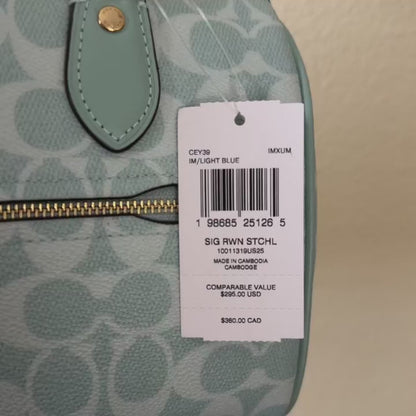 Rowan Satchel Bag In Signature Canvas