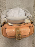 *SEALED* COACH Ashton Mini Shoulder Bag Signature Leather Gold/Faded Blush Pink