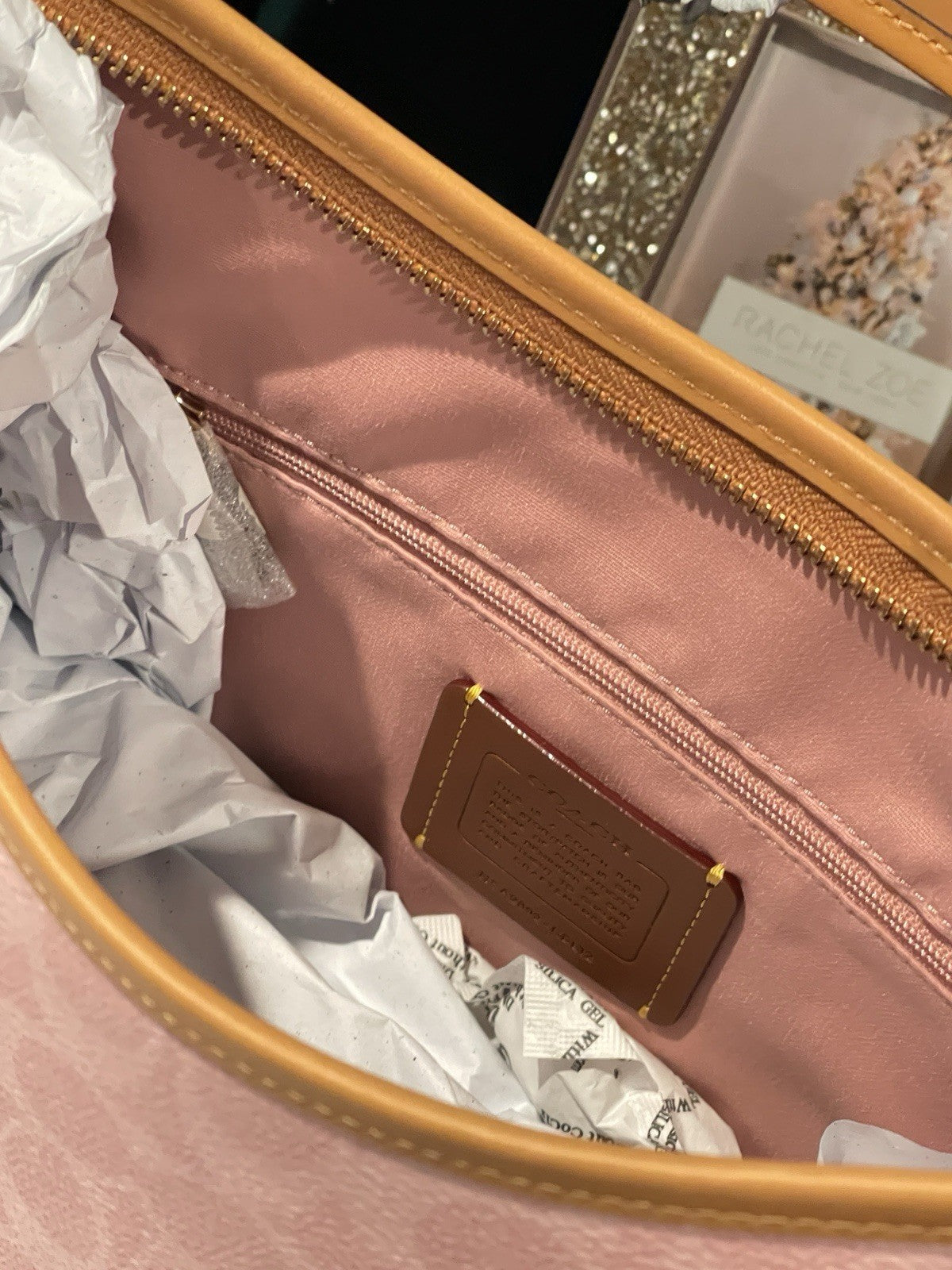 NWT Coach Laurel Shoulder Bag (Style CEL12) — Powder Pink with Original Package