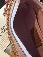 COACH TERI SHOULDER BAG IN SIGNATURE CANVAS CEA20 Pink Powder NWT