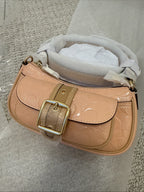 *SEALED* COACH Ashton Mini Shoulder Bag Signature Leather Gold/Faded Blush Pink