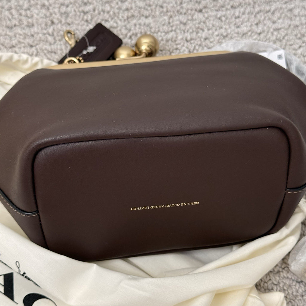 NWT COACH Small Kisslock Frame Bag 16 ~ CCY28