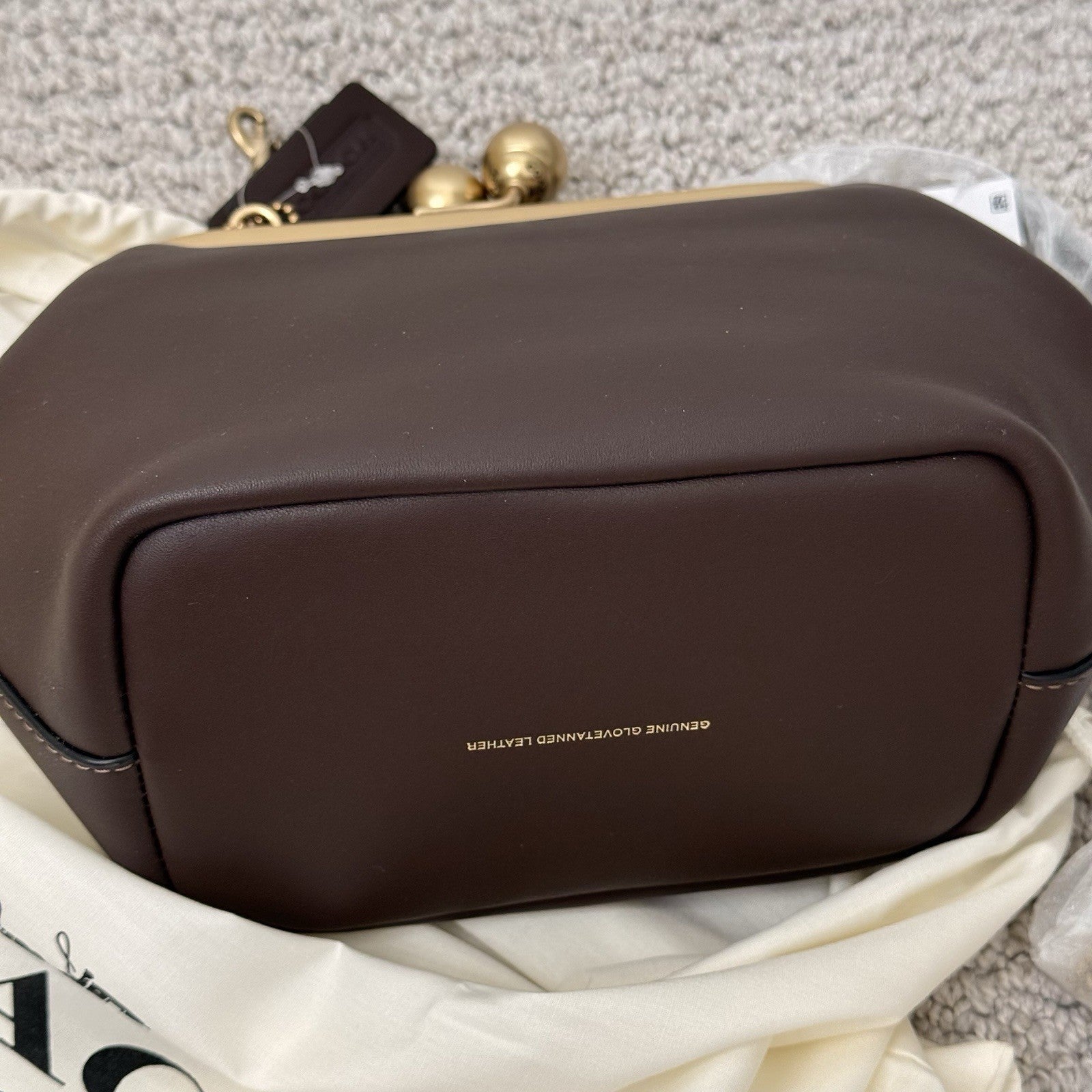 NWT COACH Small Kisslock Frame Bag 16 ~ CCY28