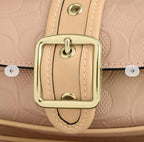 *SEALED* COACH Ashton Mini Shoulder Bag Signature Leather Gold/Faded Blush Pink