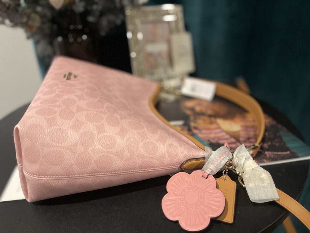 NWT Coach Laurel Shoulder Bag (Style CEL12) — Powder Pink with Original Package