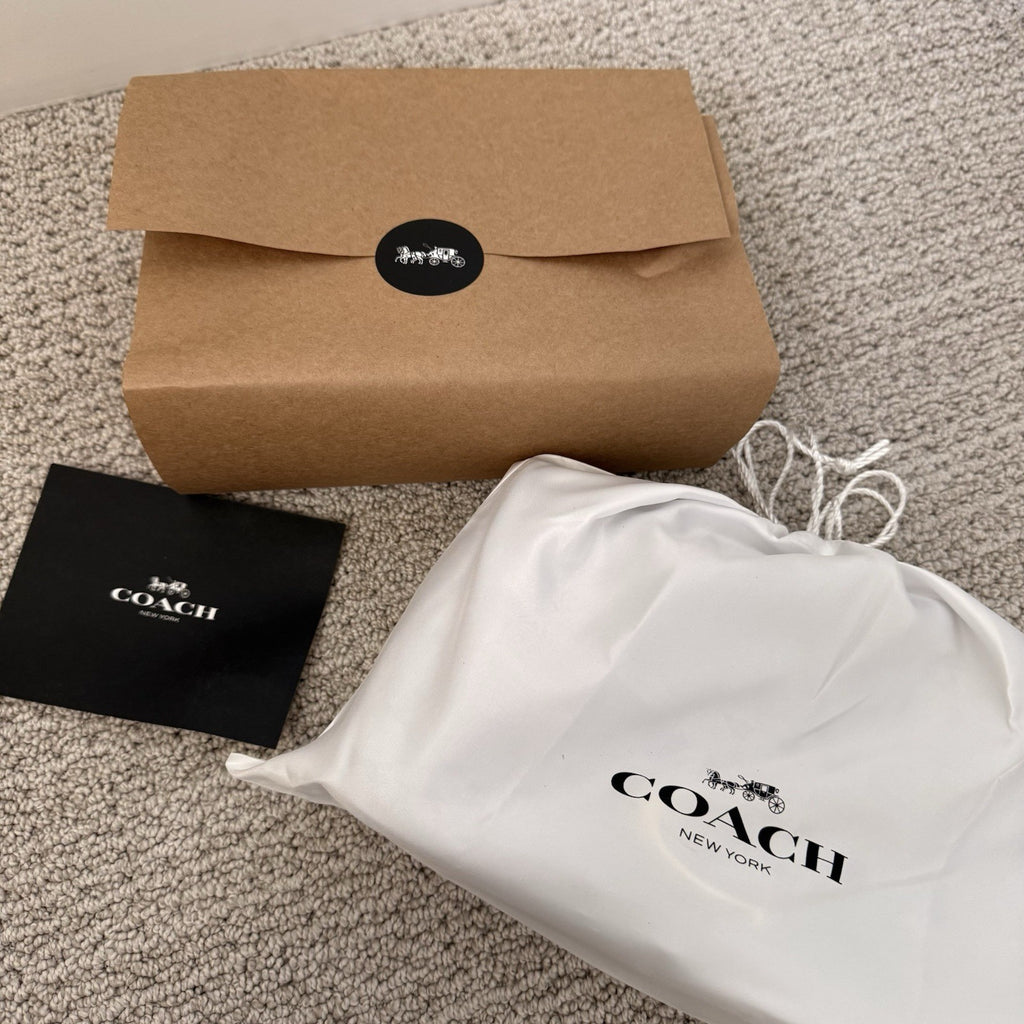 NWT COACH Soft Tabby Shoulder Bag Signature Jacquard CDT21