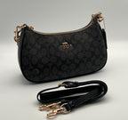 Coach Outlet Teri Brown Shoulder Women's Bag Signature Canva NWT