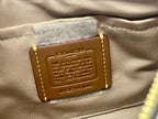 NWT COACH Women’s Teri Shoulder Bag In Signature Canvas In White/Chalk