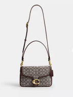 NWT COACH Soft Tabby Shoulder Bag Signature Jacquard CDT21