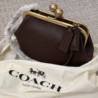 NWT COACH Small Kisslock Frame Bag 16 ~ CCY28