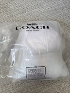 NWT *SEALED* COACH Ashton Mini Shoulder Bag In Signature Leather Gold/Light Blue