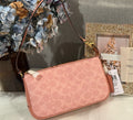 coach Plaza Small Signature Canvas Slim Shoulder Bag NWT