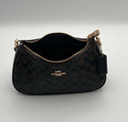 Coach Outlet Teri Brown Shoulder Women's Bag Signature Canva NWT