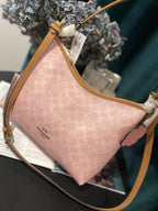NWT Coach Laurel Shoulder Bag (Style CEL12) — Powder Pink with Original Package